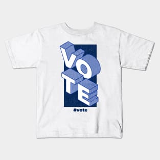 Vote Blue Democrat Kids T-Shirt